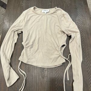 Sixth June Women’s Shirt With Cut Out Sides Size Small NWT